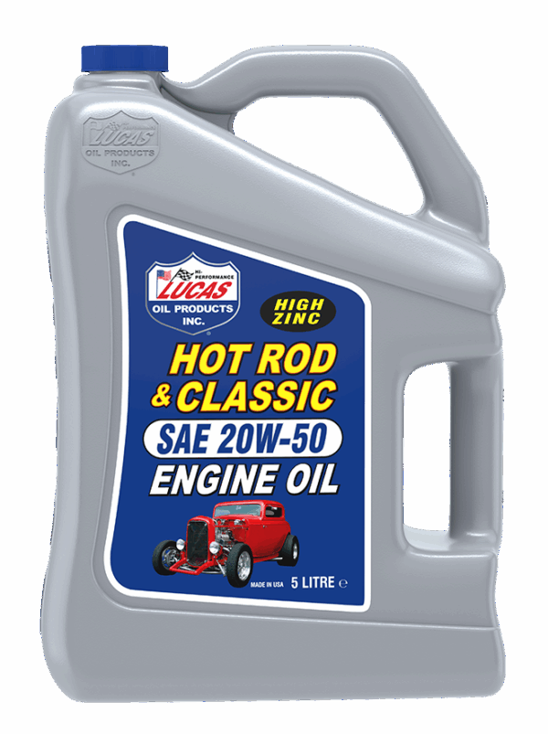 LUCAS 20W-50 Hot Rod & Classic Car Engine Oil 5L