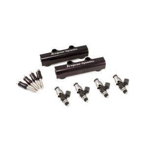 INJECTOR DYNAMICS ID1050X Sti 04-06 / Turbo. Top-feed conversion Kit. Dual billet fuel rails