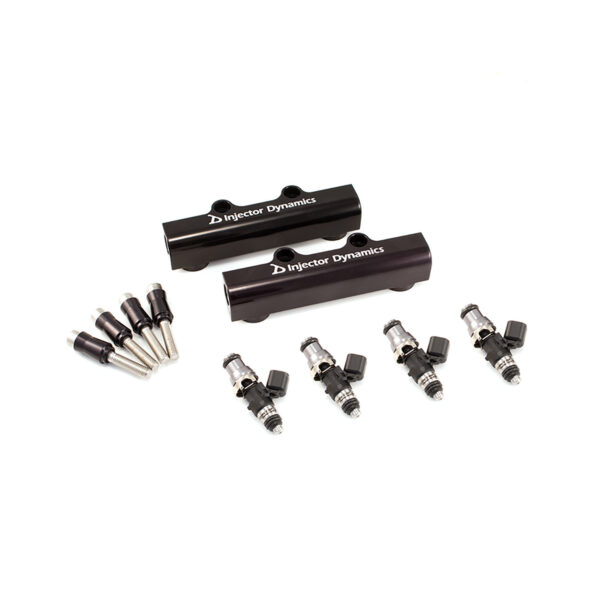 INJECTOR DYNAMICS ID1050X Sti 04-06 / Turbo. Top-feed conversion Kit. Dual billet fuel rails