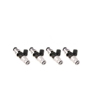 INJECTOR DYNAMICS ID1700x, for Audi/VW 2.0t & 1.8t, 14 mm (grey) adaptor top AND (silver) BOTTOM adaptor x 4