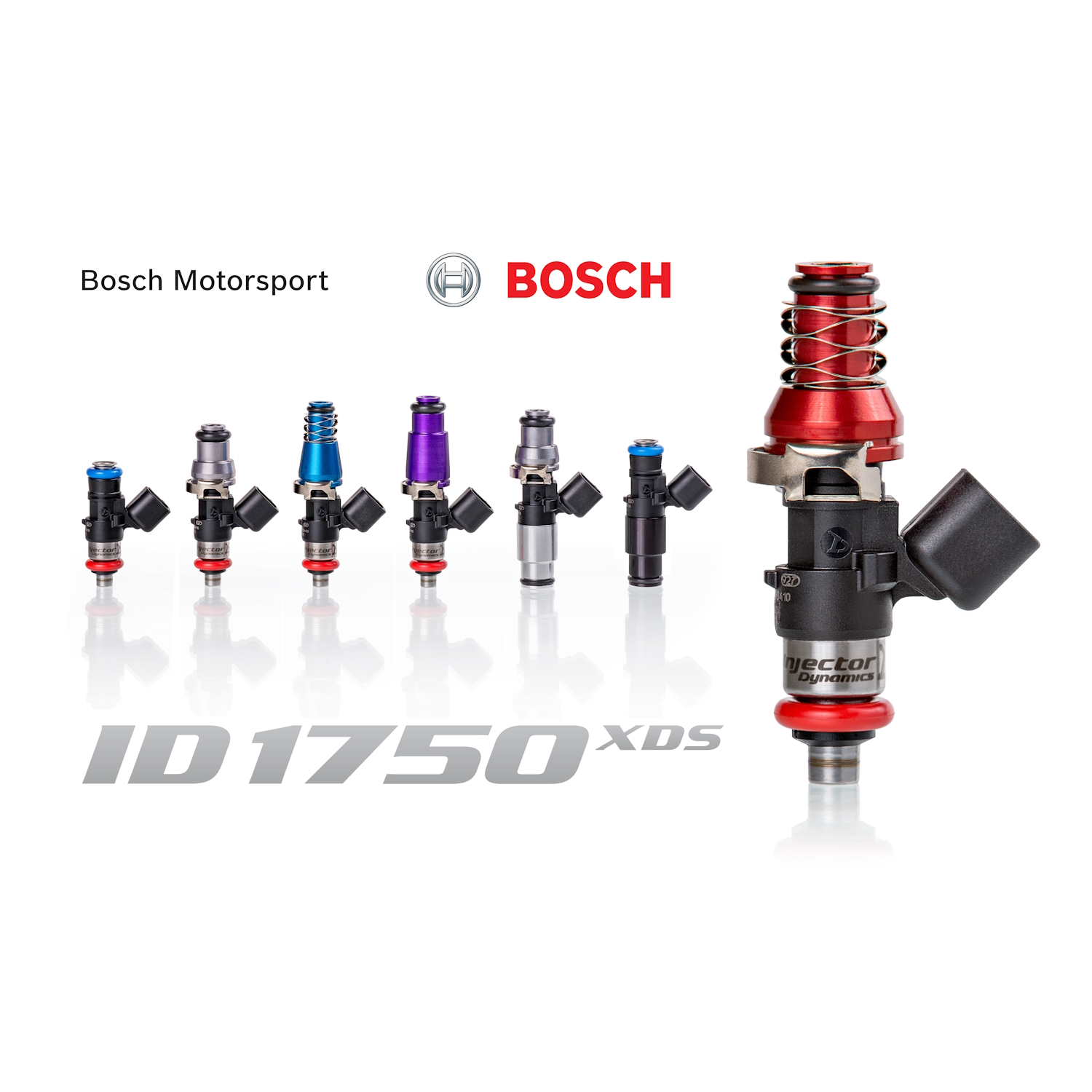 Injector Dynamics ID1750-XDS high-performance fuel injectors for 1999 to 2007 Suzuki GSX1300R Hayabusa