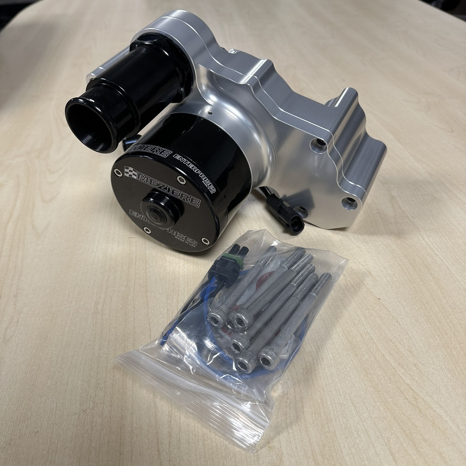 Meziere WP333 Electric Water Pump – Chevy LSX – High Flow (55 GPM) – Street & Strip - Image 10