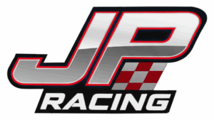 J P Racing Logo - Built for track; chosen by champions!