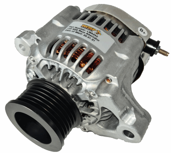 WOSP Alternator Ford Duratec 'top exhaust'