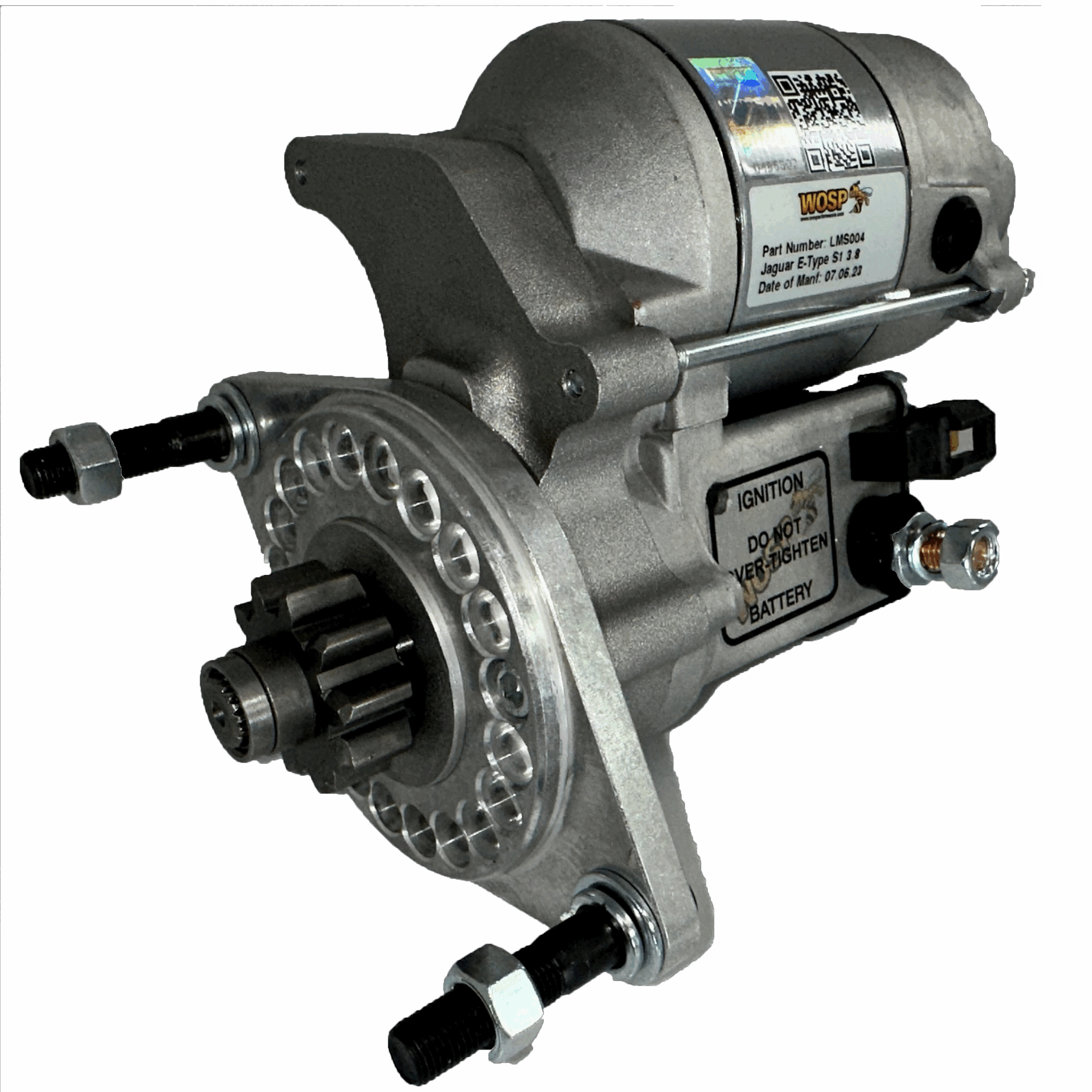 WOSP High Torque Starter Motor, Jaguar E Type, S Type, X J 6, S 1, 240, 340, 2.4L, 2.5L