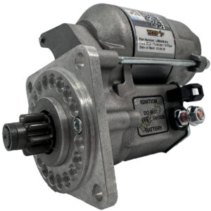 WOSP High Torque Starter Motor, 1.4kW 3-Bolt, Ford Kent X-Flow BDA BDG, Lotus Elan 11 22 23, Morgan 4/4