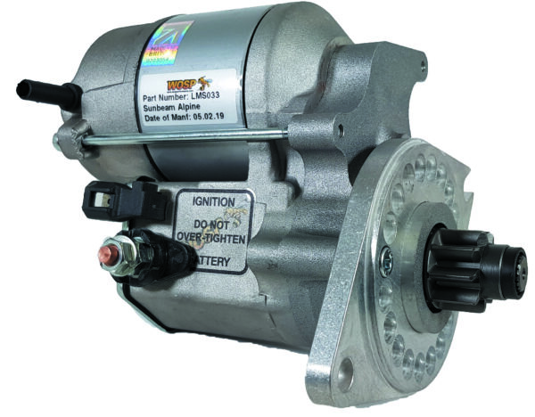 WOSP High Torque Starter Motor, Rootes & Holbay 1600 1725, Hillman Avenger, Sunbeam, Austin Marina
