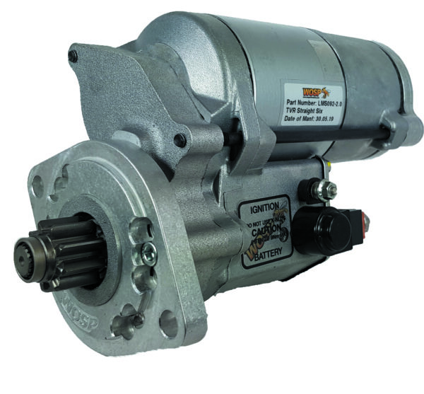 WOSP Starter Motor TVR Speed Six (with mount for coil pack)