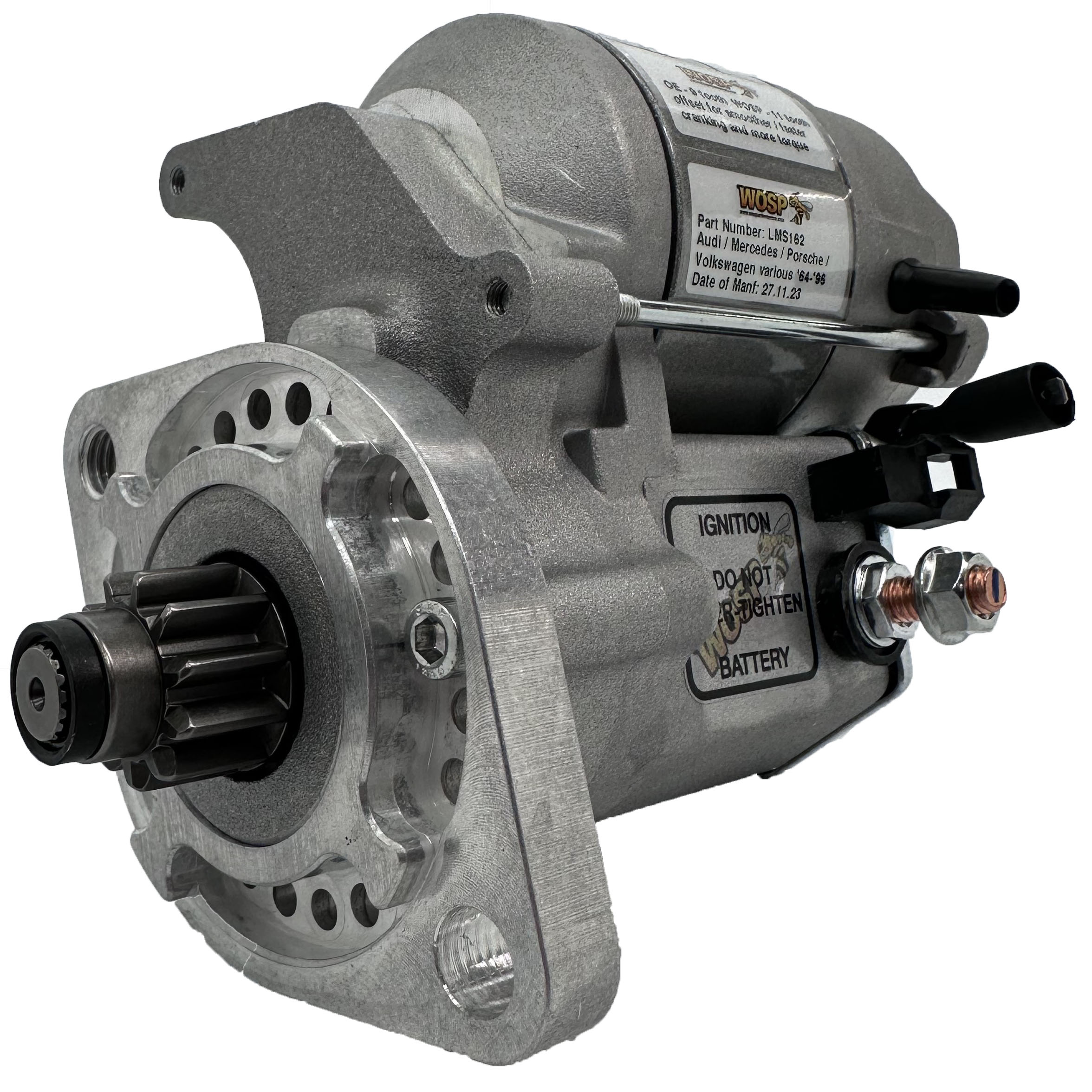 WOSP Starter Motor Mercedes '68 - '87 200/220/230/250/280/300/350/380/420/450/500/560