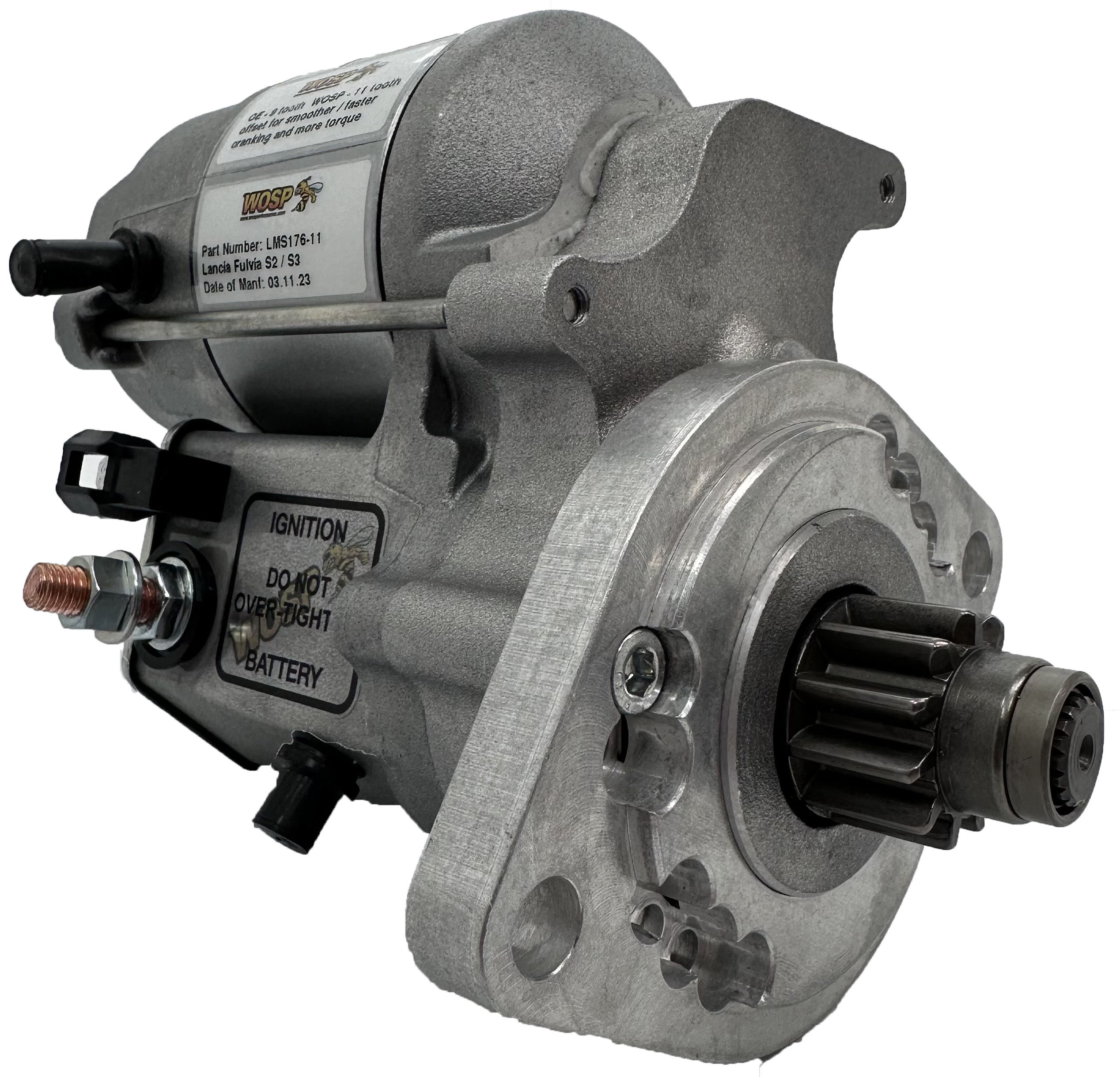 WOSP Starter Motor Lancia Fulvia / Beta S2