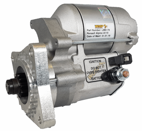 WOSP Starter Motor Renault Alpine A110 (1300cc Gordini & 1420cc Salv Sacco)