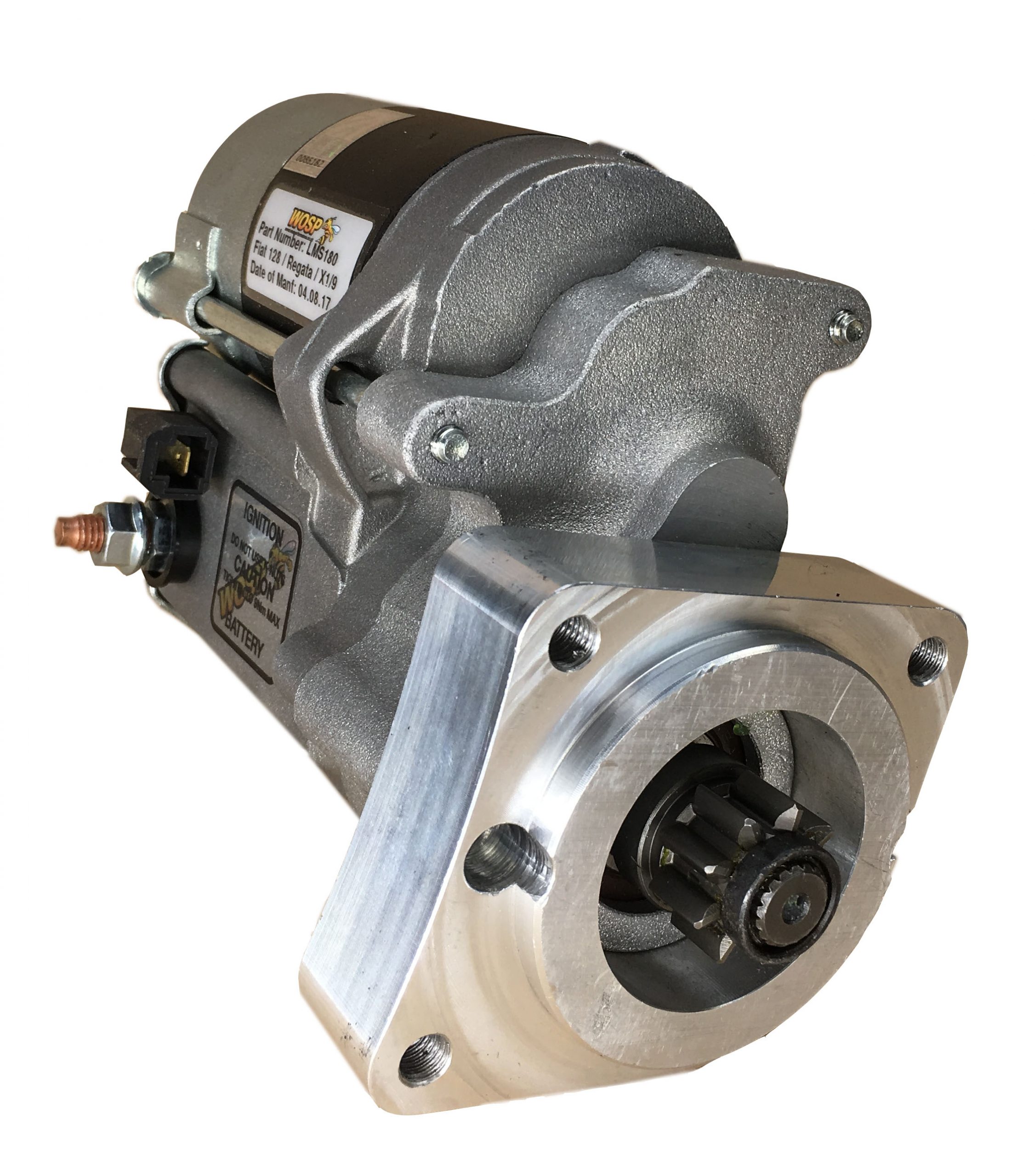 WOSP High Torque Starter Motor, Fiat X 1-9 1.3 1973 to 1979