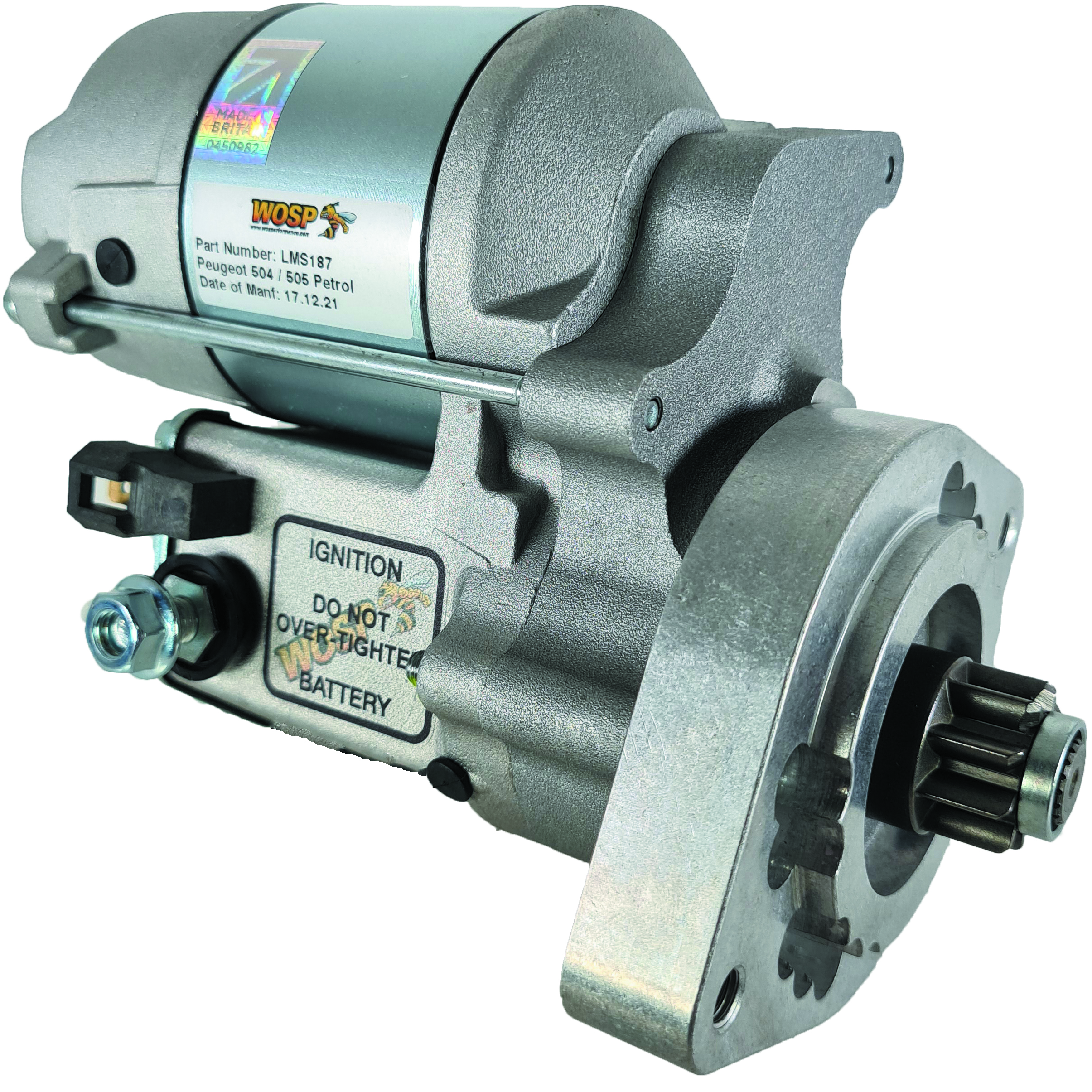 WOSP Starter Motor Peugeot 504 / 505