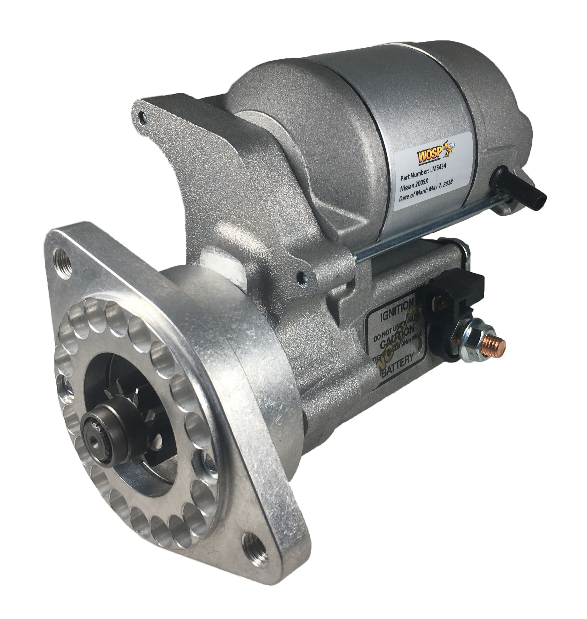WOSP Starter Motor Nissan 200SX 2.0i turbo S14 (SR20DET) '94 - '99