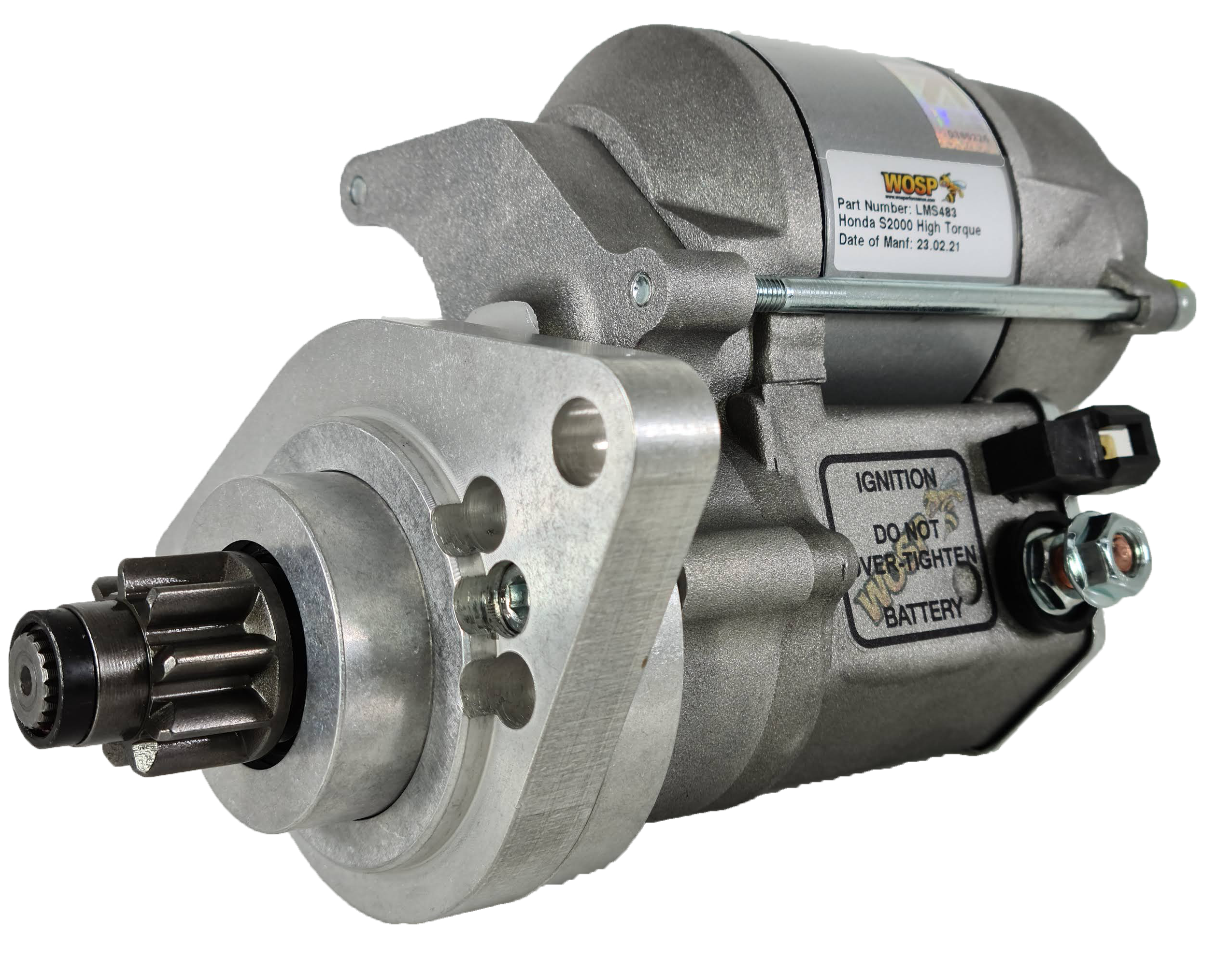 WOSP Starter Motor Honda S2000 (F20C2 / F20C3) 'super-duty'