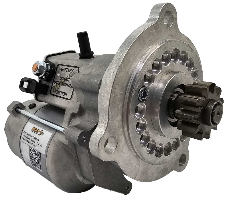 WOSP High Torque Starter Motor, Land Rover Series 1, Early 3 Bolt Types