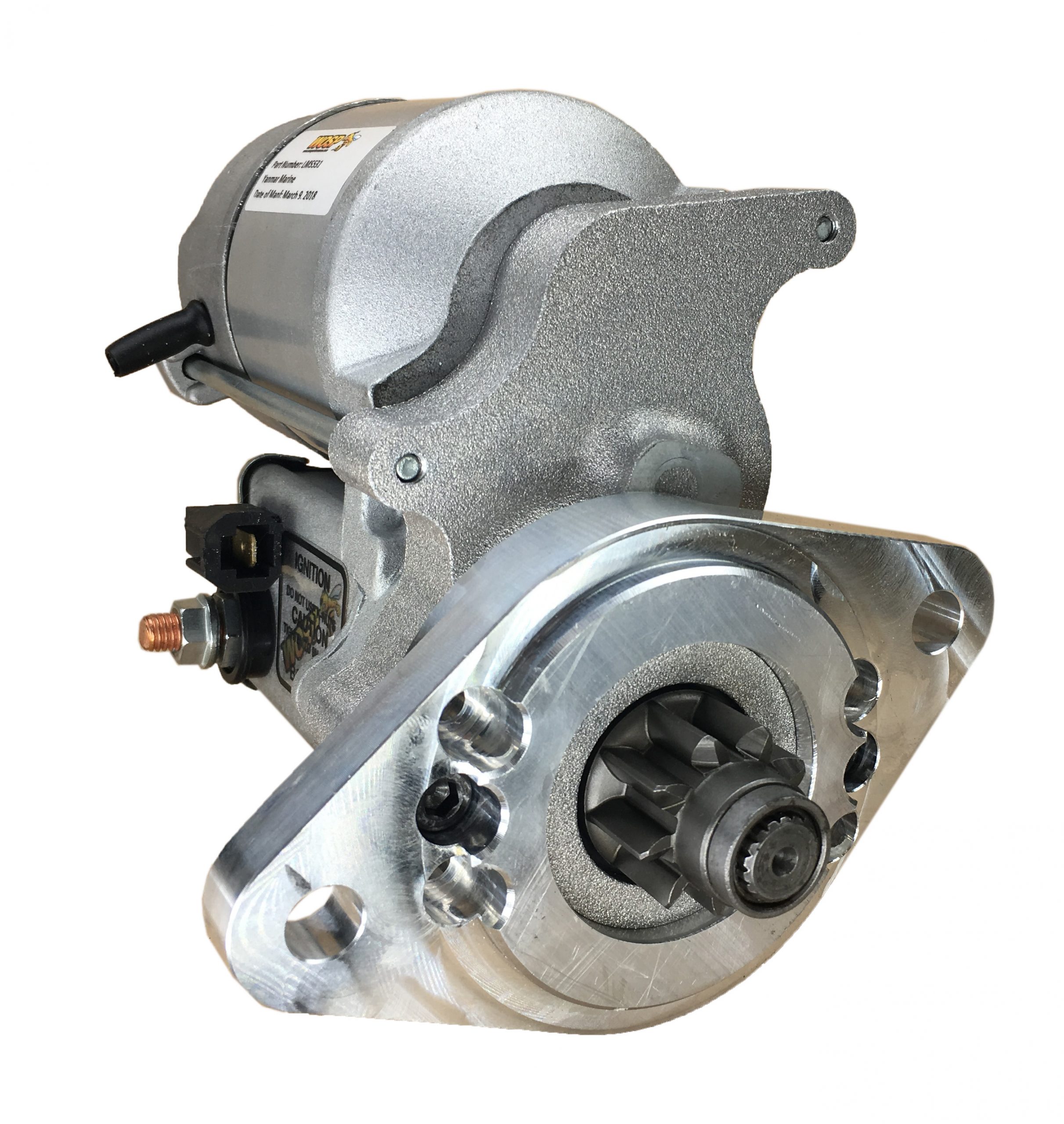 WOSP Starter Motor Yanmar S114-303 - 1GM / 2GM / 3GM '80 onwards