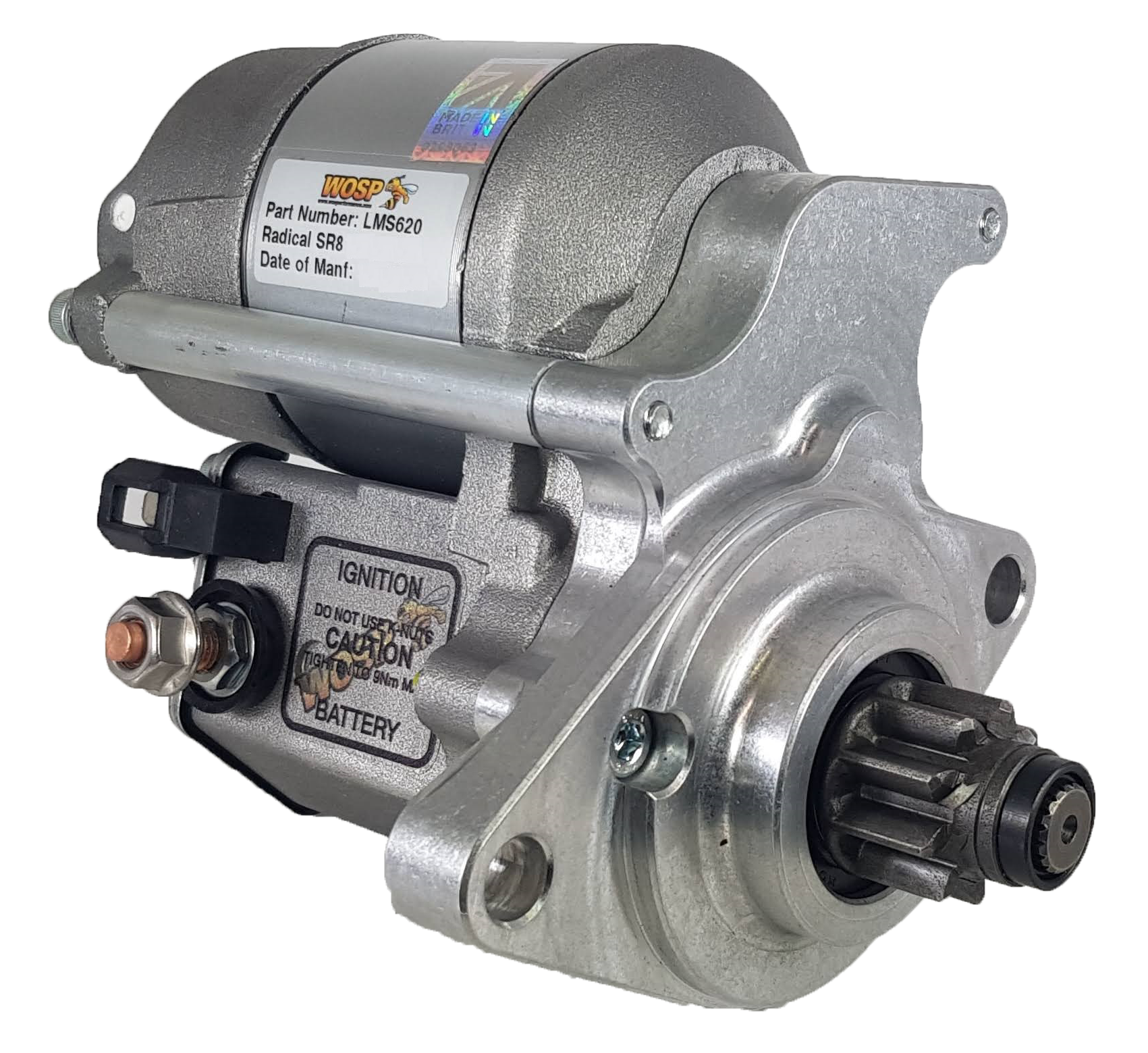 WOSP Starter Motor Radical SR8