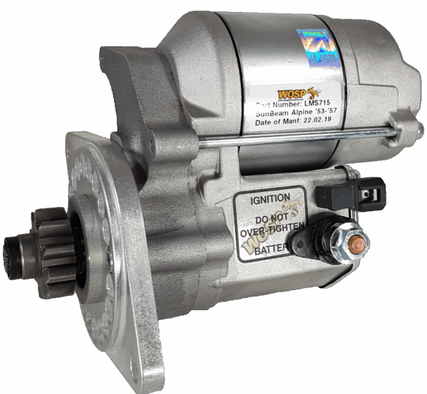 WOSP Starter Motor Sunbeam Apline '53-'57