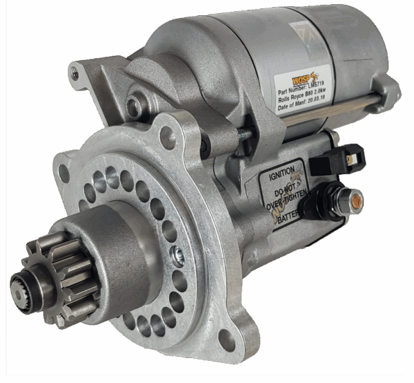 WOSP Starter Motor Rolls Royce B40 / 60 / 80