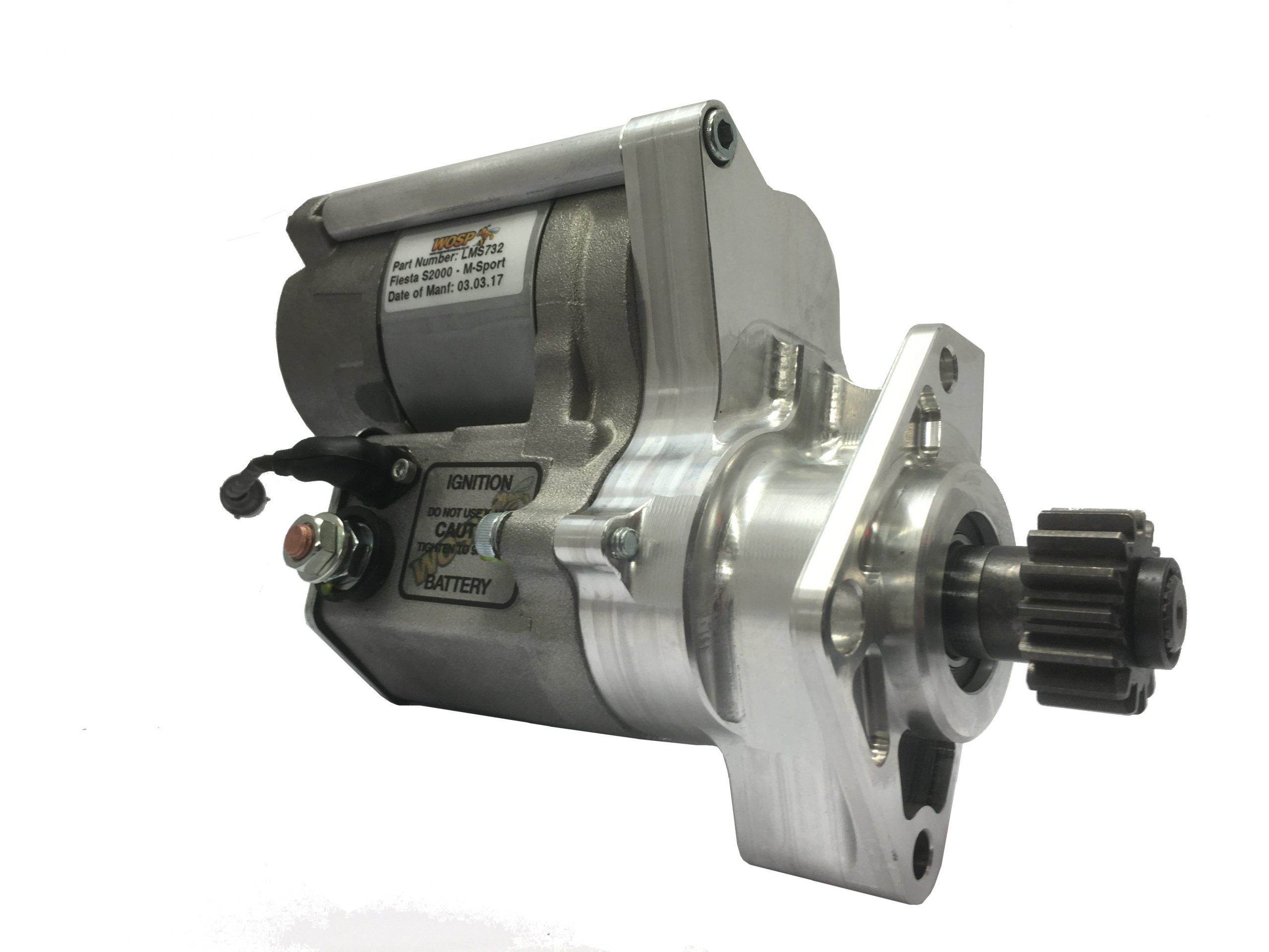 WOSP Starter Motor Ford Fiesta Honda S2000 BMW M-Sport