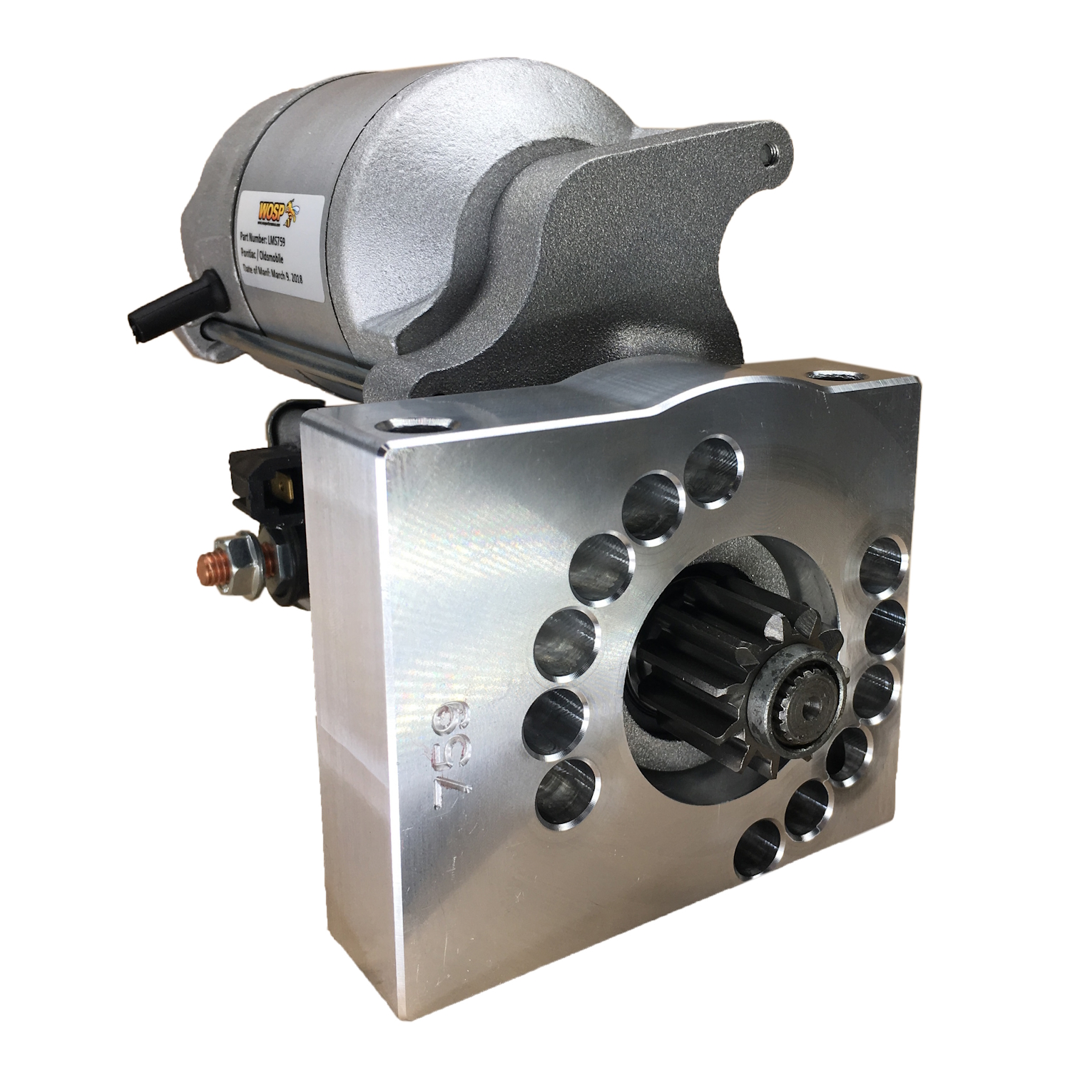 WOSP High Torque Starter Motor, Buick, Cadillac, Oldsmobile & Pontiac V8
