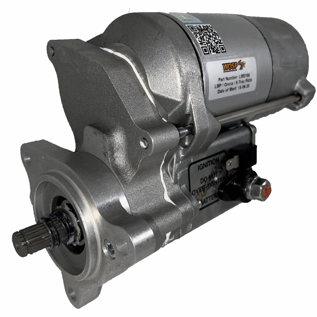 WOSP Starter Motor XTrac P626 transverse LMP gearbox