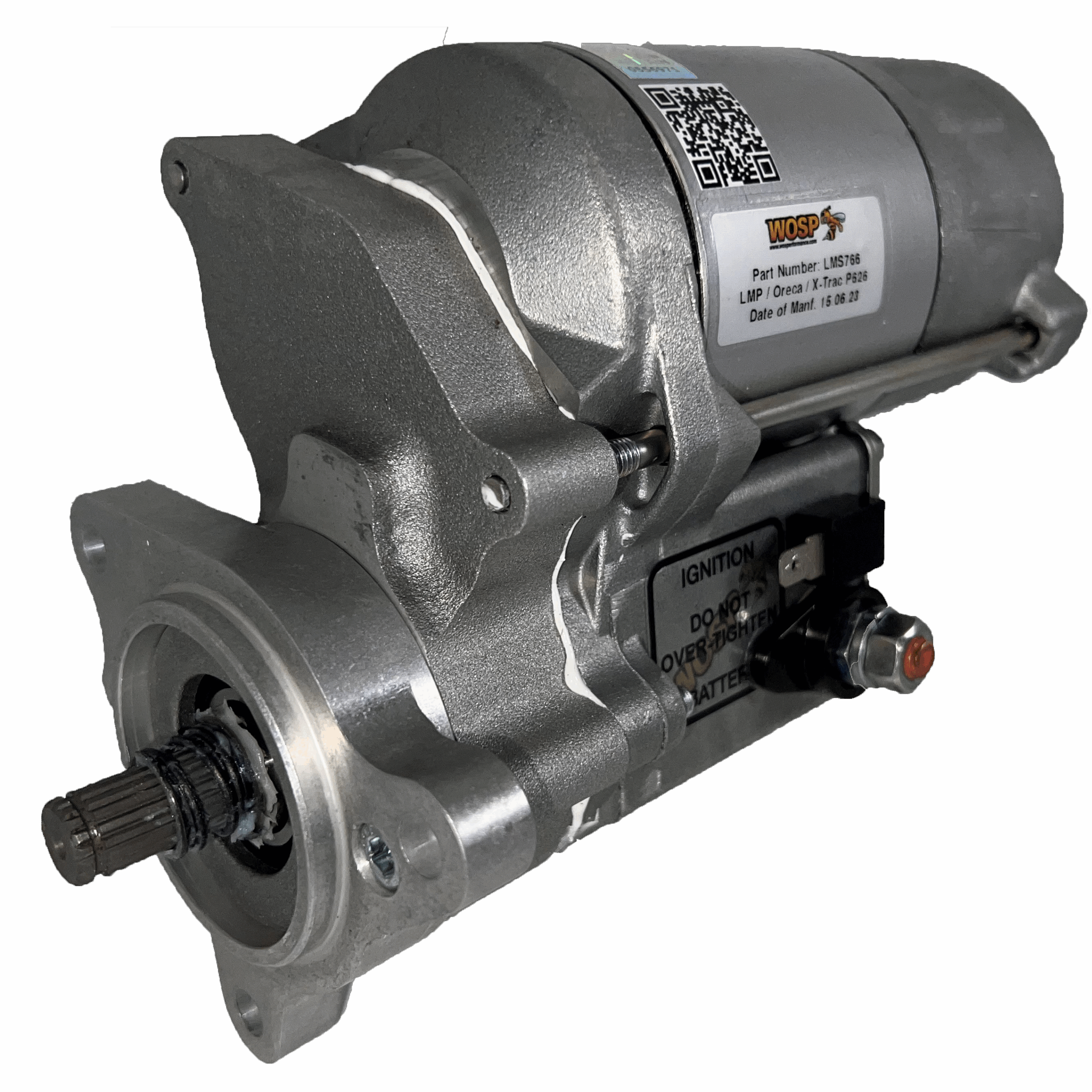 WOSP Starter Motor XTrac P626 transverse LMP gearbox
