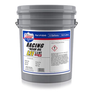LUCAS L11 2.5WT Racing Gear Oil Workshop Pail 40lb 18kg