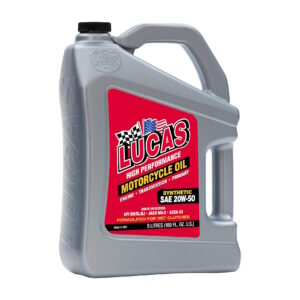 LUCAS Synthetic Motorcycle Engine Oil SAE 20W50 5L