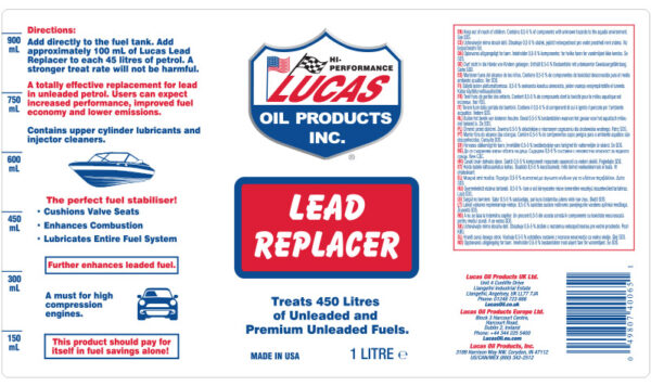 LUCAS Lead Replacer 1L - Image 2