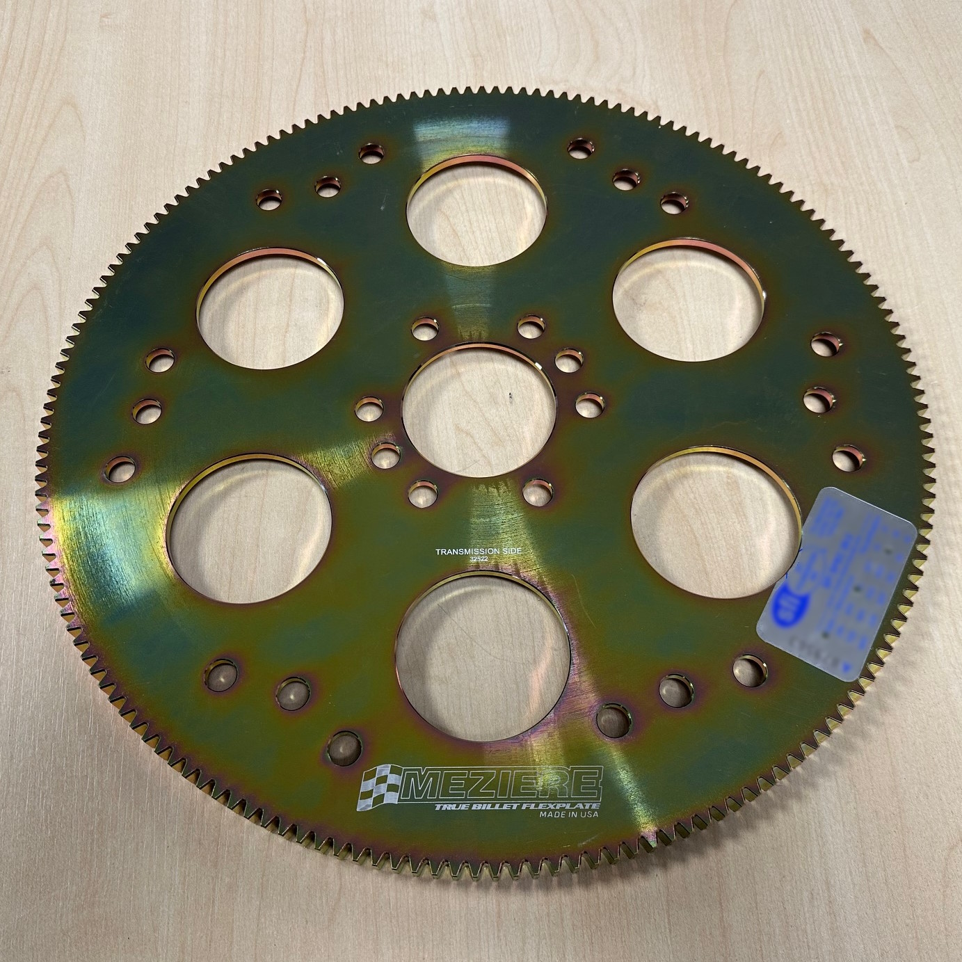 MEZIERE True Billet .17" 168 Tooth Flexplate for Chevrolet SBC BBC - Image 4