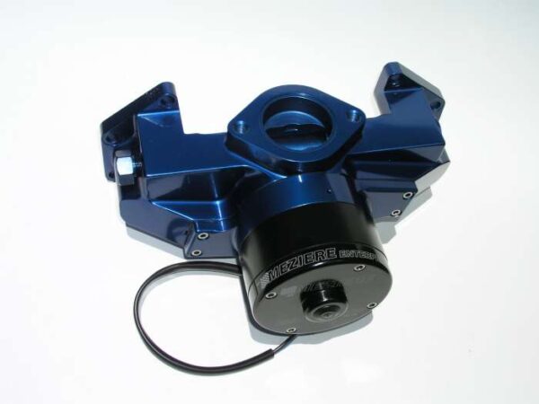 MEZIERE 12v Electric Water Pump Big Block Mopar (BBM), Standard Black