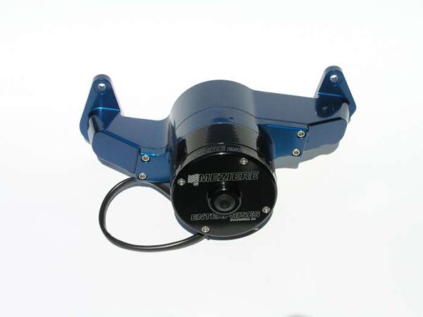 MEZIERE 12v Electric Water Pump Big Block Ford (BBF), Standard Black