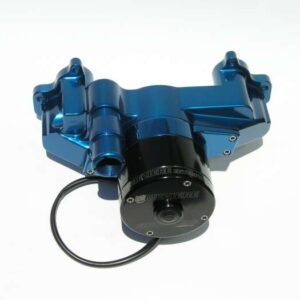 MEZIERE 12v Electric Water Pump LSX Engines, Standard Black