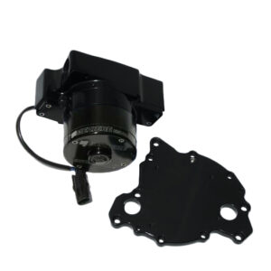 MEZIERE 12v Electric Water Pump Small Block Buick And V6 Buick, Heavy Duty Black