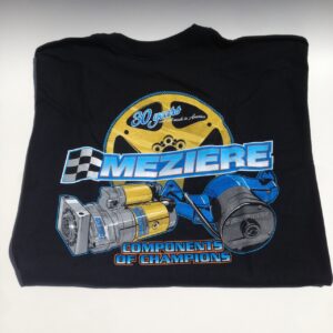 MEZIERE Components Of Champions Black T-Shirt, SMALL