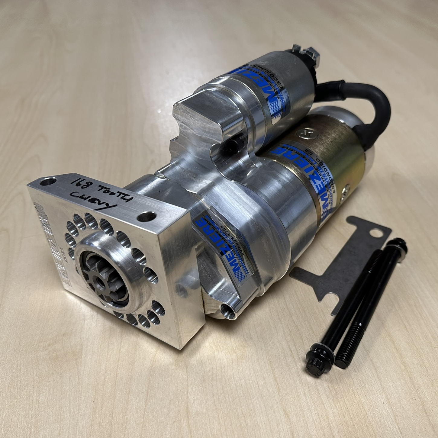 MEZIERE 100 Series True Start Starter Motor for 168 Tooth Chevrolet