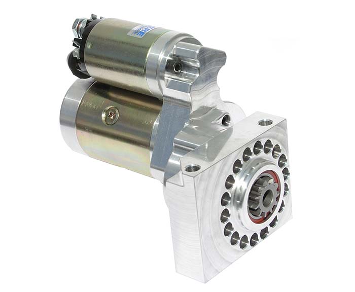 MEZIERE 500 Series 24 Volt True Start Starter Motor for Small & Big Block Chevrolet with 168 Tooth