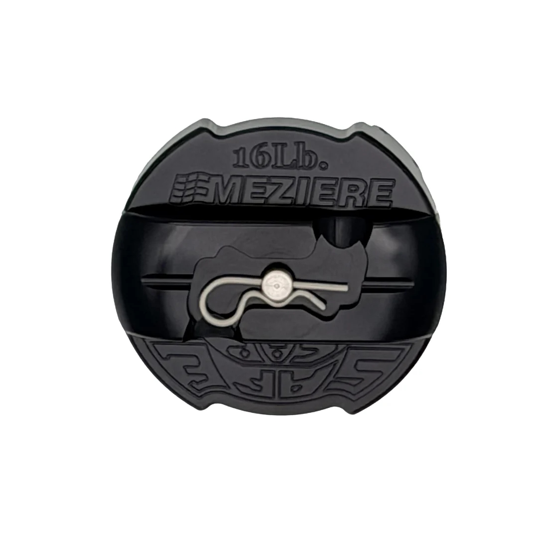 MEZIERE Safecap 16lb Black Anodise