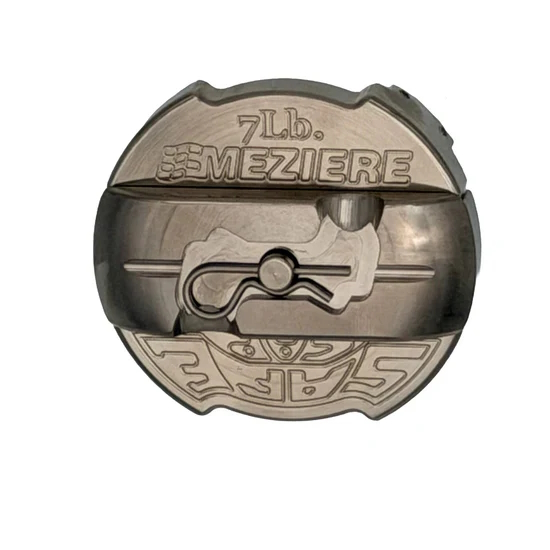 MEZIERE Safe Cap Locking Radiator Cap, 7PSI, Nickel