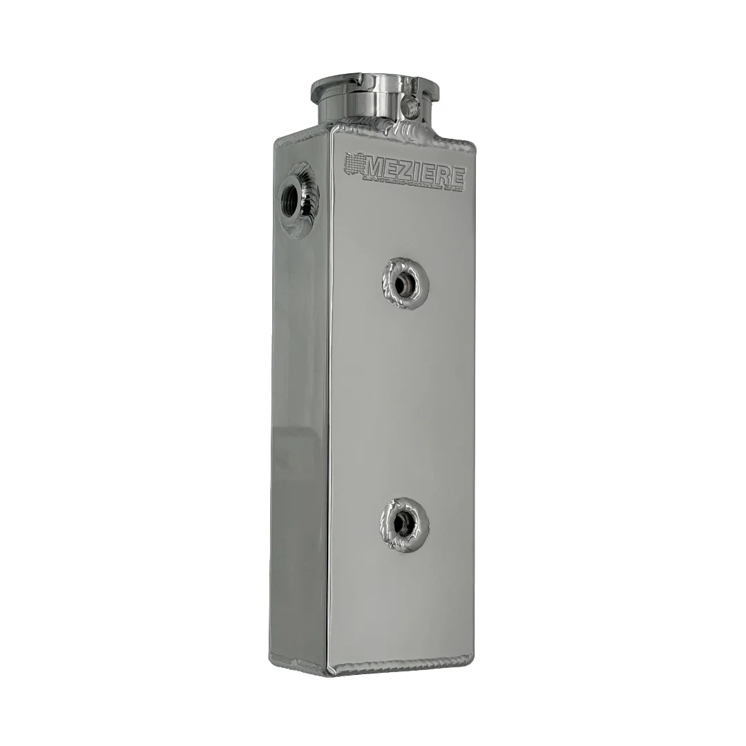 MEZIERE Coolant Expansion Tank, 28FlOz / 0.83L, Polished Aluminium