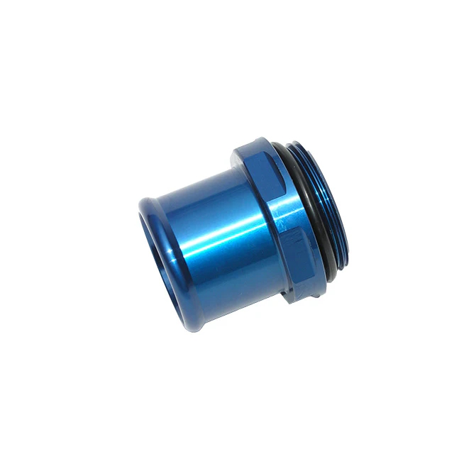 Meziere WN0032: WN Style -20AN to 1.5" Hose Slip Adapter – Blue