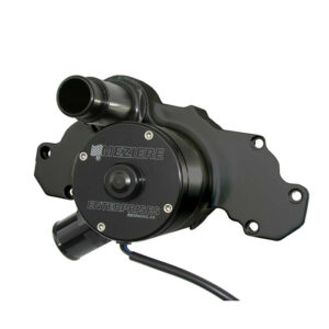 MEZIERE 12v Electric Water Pump Chevrolet Performance LSX High Flow 55GPM Black