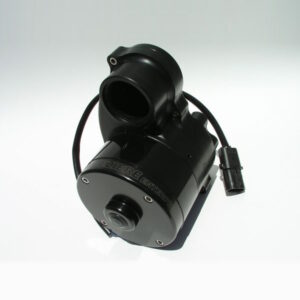 MEZIERE 12v Remote Inline Electric Water Pump, Single Outlet Black