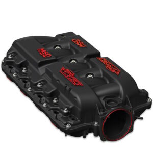 MSD Atomic AirForce LS7 Intake Manifold, Black & Red