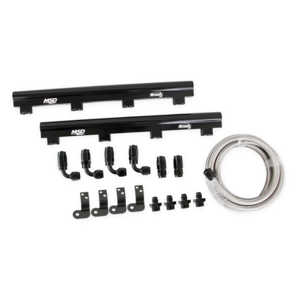 MSD Fuel Rail Kit for Atomic Airforce LS7 Intake Manifold - Image 2