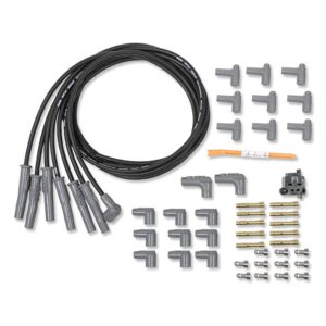 MSD Wire Set, Blk, Univ. 6 cyl. Soc/HEI, M/A