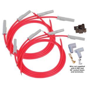 MSD Wire Set, SC, 8-cyl MA Plug, Socket/HEI