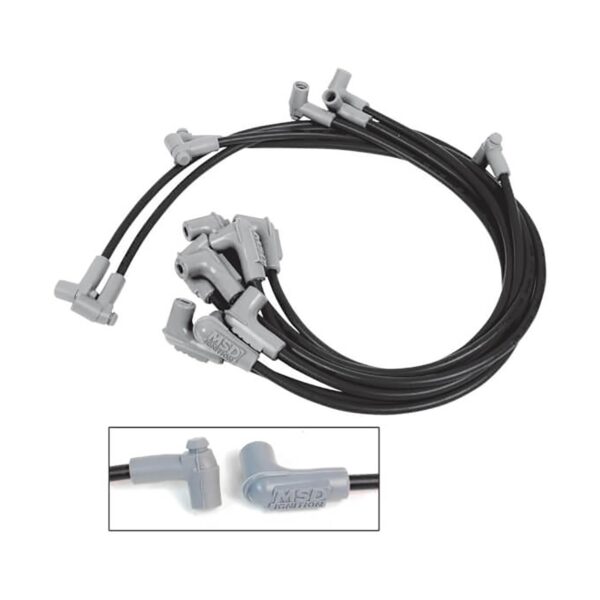 MSD Wire Set, Black, SB Chevy HEI